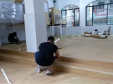 广西岑溪市金苹果第一幼儿园PVC地板工程 02    2019年8月.
