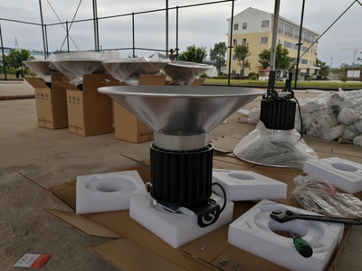 广西桂林华越环保公司篮球场灯光